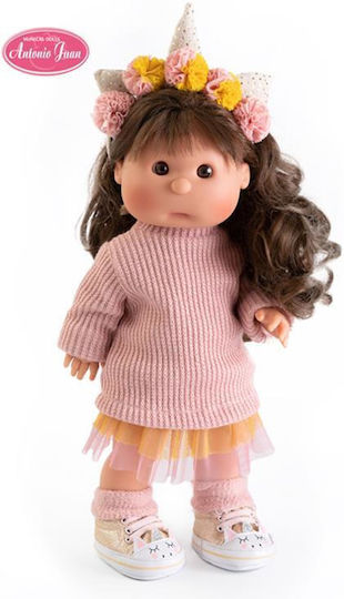 Antonio Juan Păpușă Bebe Iris Pentru 3+ Ani 38 Cm