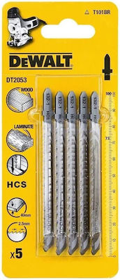 Dewalt Jig Saw Blade for Wood 5pcs DT2053