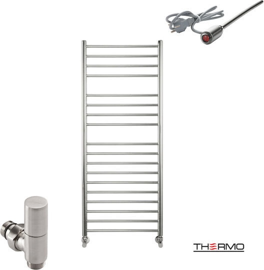 Thermo Electric Towel Rail 300W 119x50cm Silver