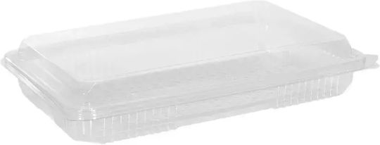 Ecocraft Disposable Plastic PET Tableware for Salads 500ml 100pcs