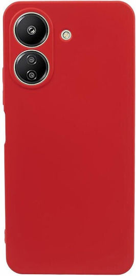 Xiaomi Back Cover Silicon Roșu (Xiaomi Redmi 13C, Poco C65)