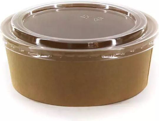 Ecocraft Σετ 50 Χάρτινα Κουτιά Σαλάτας Kraft