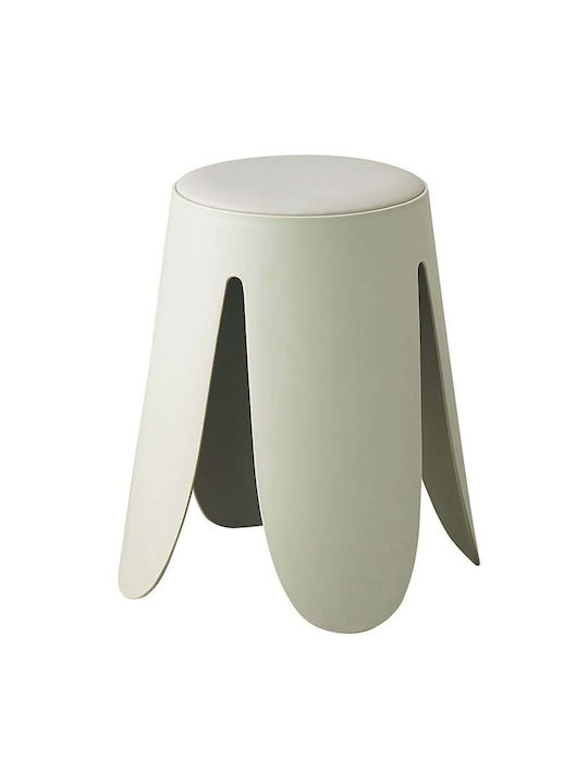 Stool For Living Room Upholstered with Leathere...