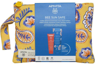 Apivita Bee Sun Safe Soothing Set mit Sonnencreme für das Gesicht & After Sun
