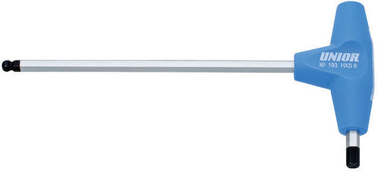 Unior Κλειδί Allen σε Σχήμα Ταφ με Μύτη Μεγέθους 4mm