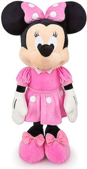 Mohicans Black Line Λούτρινο Disney Minnie Mouse - Ροζ για 3+ Ετών 120 εκ.