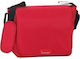 Interbaby Τσάντα-Αλλαξιέρα Ώμου/Χειρός Red 32x14x31εκ.