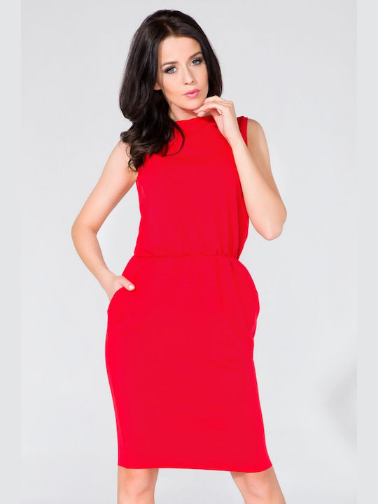 Tessita Mini Dress Red