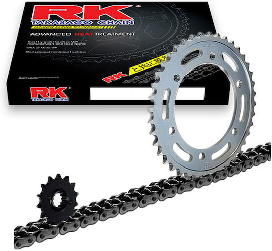 RK Chain & Sprocket Kit (16-45-525) for Honda Africa Twin XRV 750