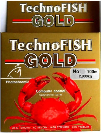 Technofish Fishing Line Gold 100m / 0.45mm