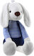 Jokomisiada Plush Bunny Blue 60 cm