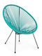Outdoor Armchair Metallic Parker Veraman 72x78x89cm
