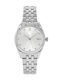 Lacoste Herrenuhr Batterie mit Silber Metallarmband