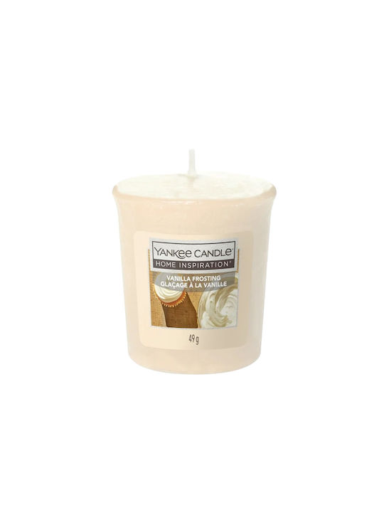 Yankee Candle Aromatic Pillar Vanilla Frosting