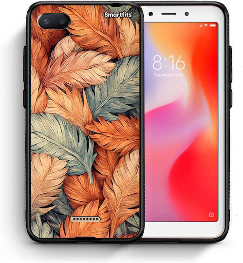 Smartfits Autumn Leaves Back Cover Πορτοκαλί (Redmi 6a)