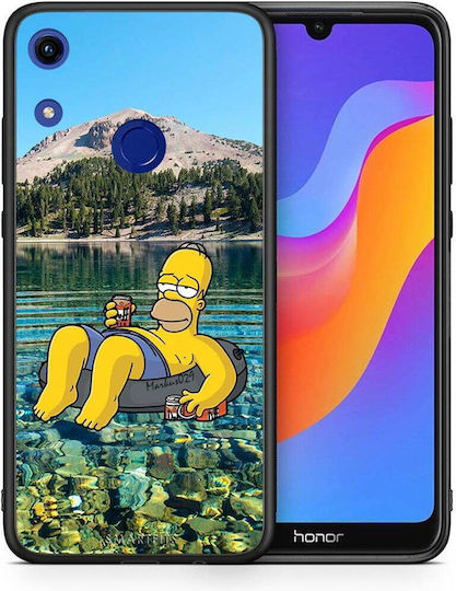 Smartfits Summer Happiness Back Cover Κίτρινο (Honor 8A)