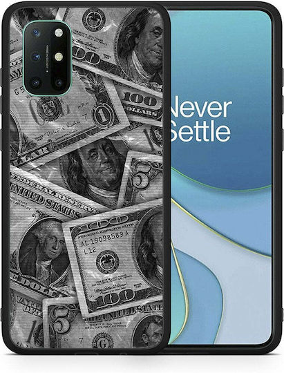Smartfits Money Dollars Back Cover Gray (OnePlus 8T) 7055969910939_41099070668955