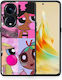 Smartfits Bubble Girls Back Cover Μωβ (Oppo Reno8T 5G, A1 Pro)