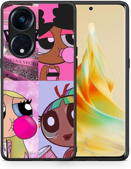 Smartfits Bubble Girls Back Cover Μωβ (Oppo Reno8T 5G, A1 Pro)