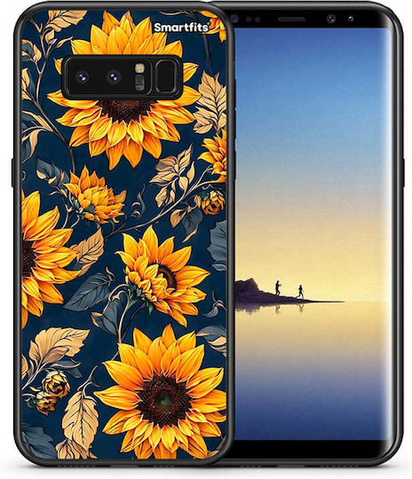 Smartfits Autumn Sunflowers Back Cover Blue (Galaxy Note 8) 8558207861075_47172871979347