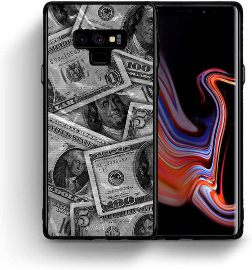 Smartfits Money Dollars Back Cover Gri (Galaxy Note 9)