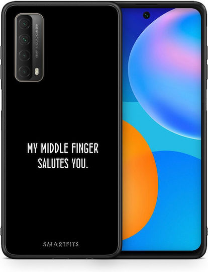Smartfits Salute Back Cover Negru (Huawei P Smart 2021)