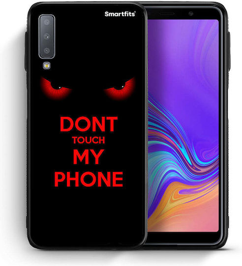 Smartfits My Back Cover Μαύρο (Galaxy A7 2018)