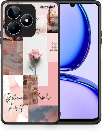 Smartfits Aesthetic Collage Задна корица Розов (Realme C53) 8628459897171_47410082709843