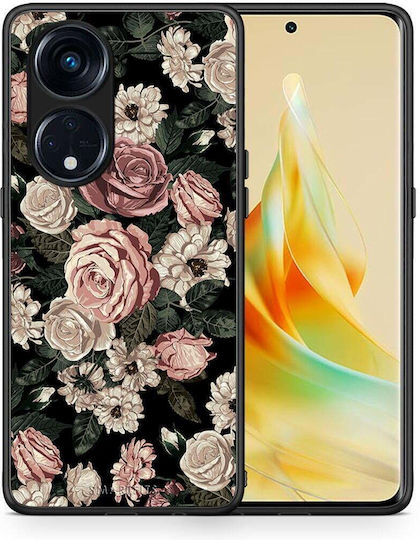 Smartfits Flower Wild Roses Back Cover Ροζ (Oppo Reno8T 5G, A1 Pro)
