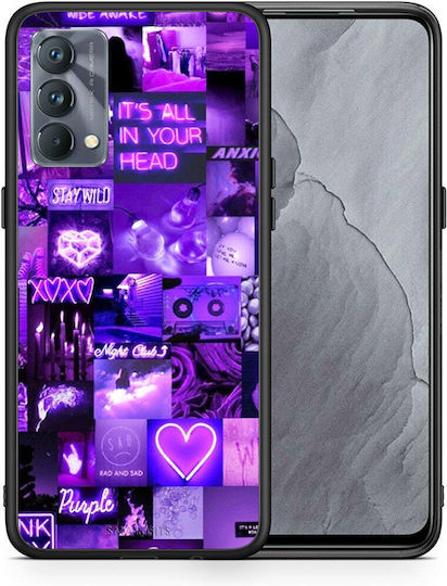 Smartfits Collage Stay Wild Back Cover Μωβ (Realme GT Master)