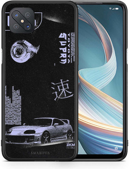 Smartfits Tokyo Drift Back Cover Μαύρο (Oppo Reno4 Z)
