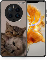 Smartfits Cats In Love Μπεζ (Huawei Mate 50 Pro)
