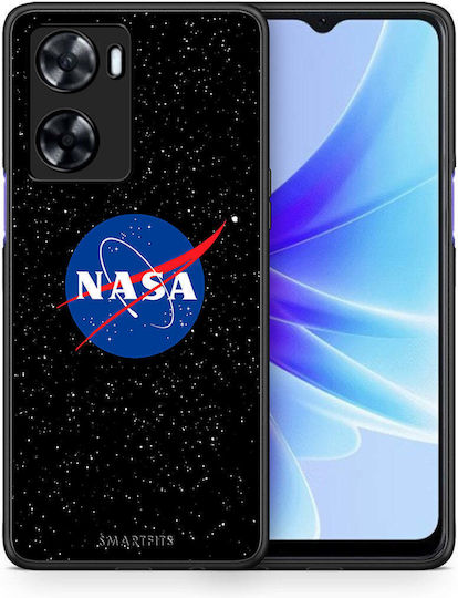 Smartfits Popart Nasa Back Cover Πλαστικό Μαύρο (Oppo A57 4G)