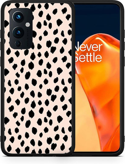 Smartfits Polka Dots Back Cover Μπεζ (OnePlus 9)