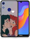 Smartfits Mermaid Couple Задна корица Многоцветен (Honor 8A)