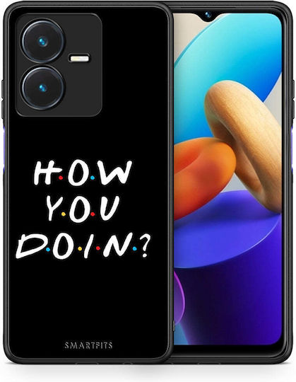 Smartfits How You Doin Задна корица Черен (Vivo Y22)