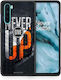 Smartfits Never Give Up Umschlag Rückseite Schwarz (OnePlus Nord) 7633369596059_43308600819867