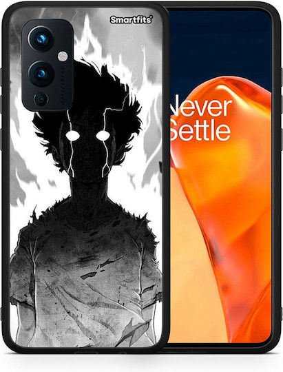 Smartfits Anime Boy Umschlag Rückseite Schwarz (OnePlus 9)