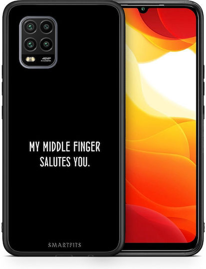 Smartfits Salute Umschlag Rückseite Schwarz (Xiaomi Mi 10 LiteEhre 10 Lite) 7202394407067_41522893389979