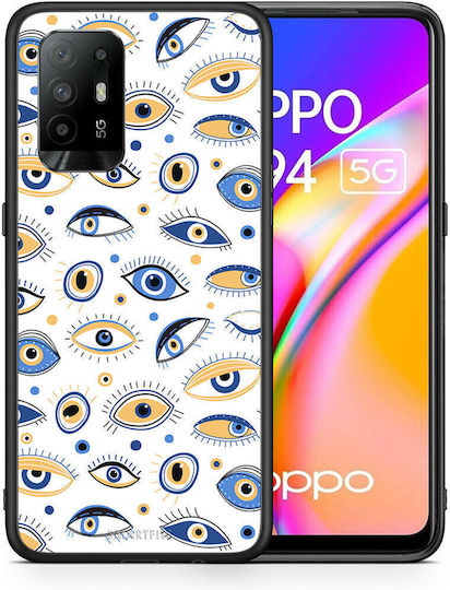 Smartfits Ftou Ftou Задна корица Син (Oppo A94)