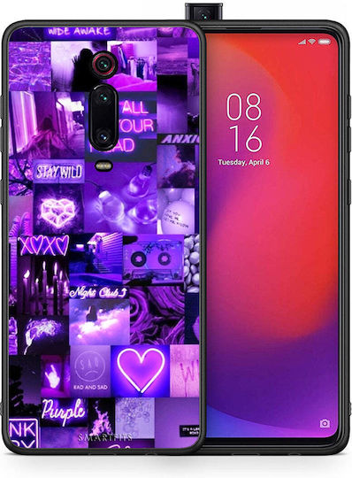 Smartfits Collage Stay Wild Back Cover Μωβ (Xiaomi Mi 9T / 9T Pro)