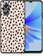 Smartfits Polka Dots Back Cover Bej (Oppo A17)