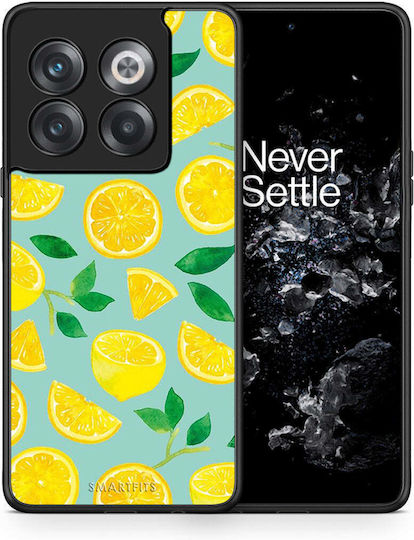Smartfits Lemons Задна корица Зелен (OnePlus 10T)