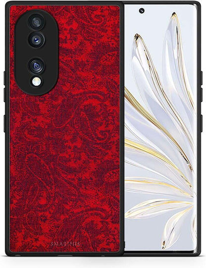 Smartfits Paisley Cashmere Back Cover Red (Honor 70)