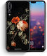 Smartfits Vintage Roses Umschlag Rückseite Schwarz (Huawei P20 Pro) 7172222484635_41405323313307