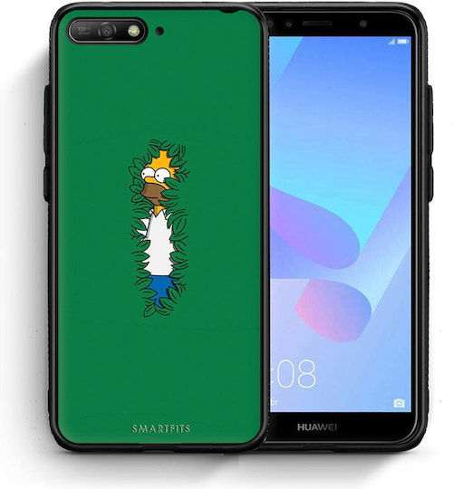 Smartfits Bush Man Back Cover Green (Huawei Y6 2018)