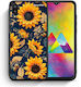 Smartfits Autumn Sunflowers Back Cover Μπλε (Galaxy M20)