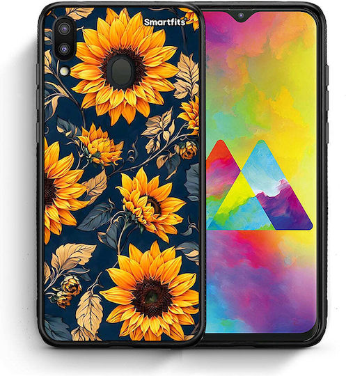 Smartfits Autumn Sunflowers Back Cover Μπλε (Galaxy M20)