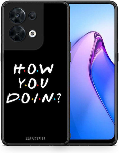 Smartfits How You Doin Back Cover Negru (Oppo Reno8)
