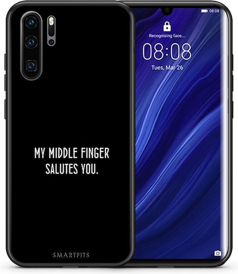 Smartfits Salute Back Cover Μαύρο (Huawei P30 Pro)